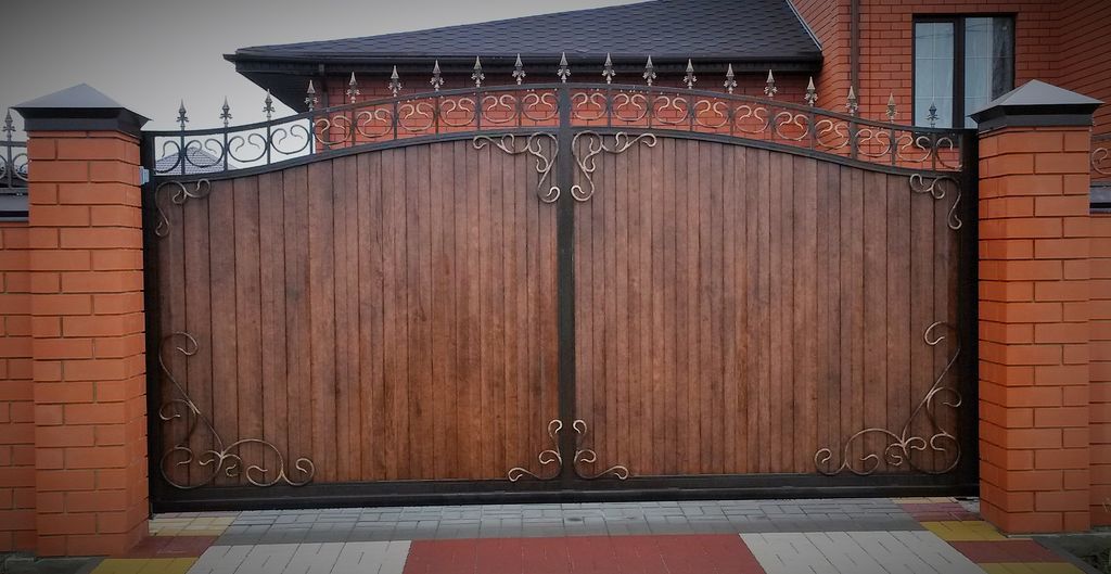 Купить простые ворота для дома: советы по выбору, установке и уходу в Раменском от 33101 руб | Титанзабор