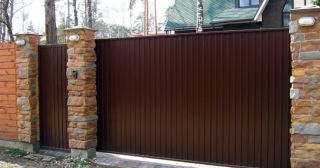 Купить откатные ворота консольные Раменское, цена от 2793 руб.