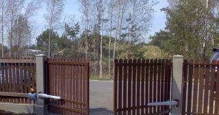 Купить распашные ворота из штакетника Раменское, цена от 2742 руб.